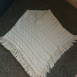 Womens poncho sweater
